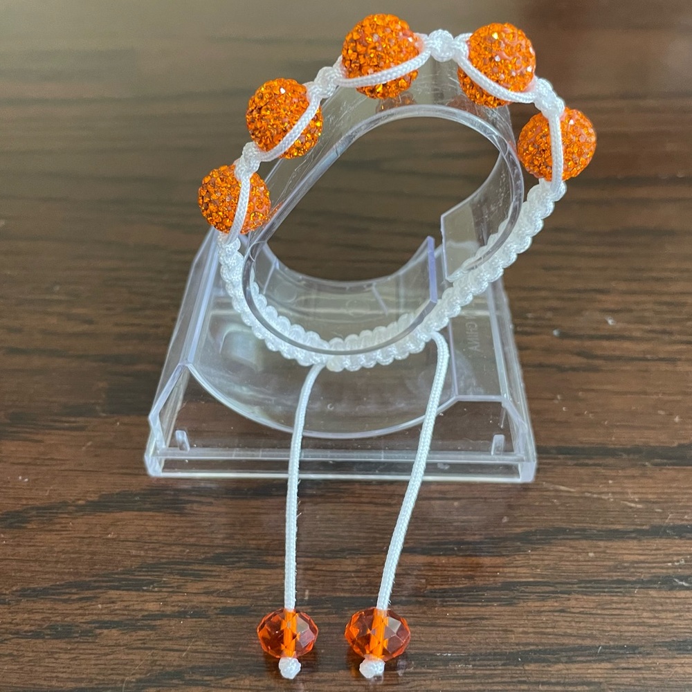 Adjustable Beaded Ringstone Bracelet Os - image 4